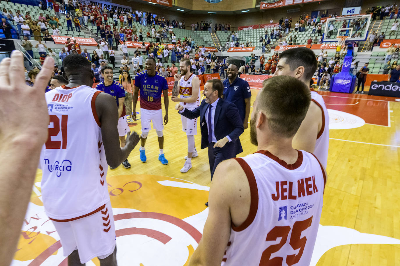 La victoria del UCAM Murcia ante el Surne Bilbao, en imágenes
