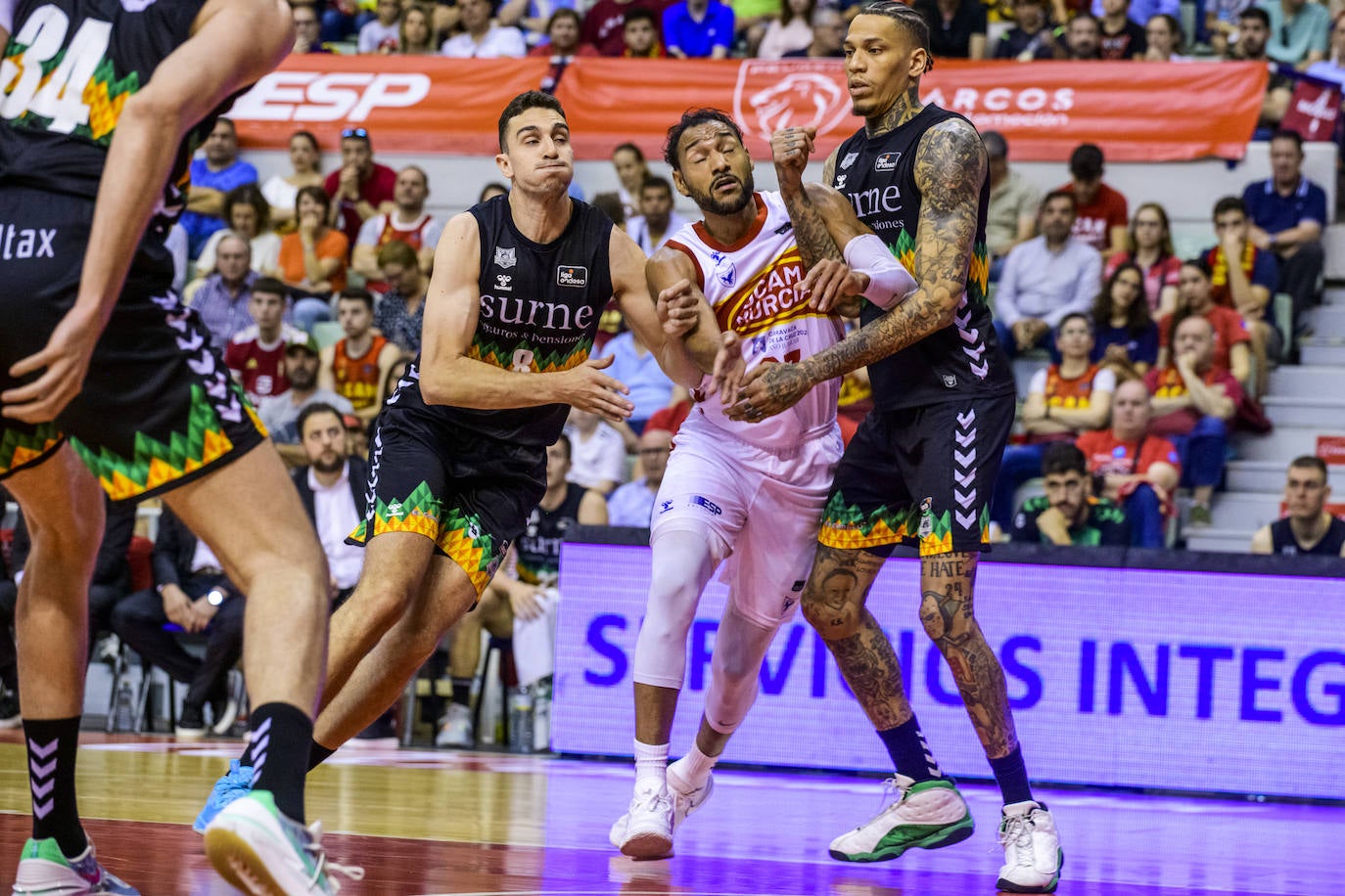 La victoria del UCAM Murcia ante el Surne Bilbao, en imágenes