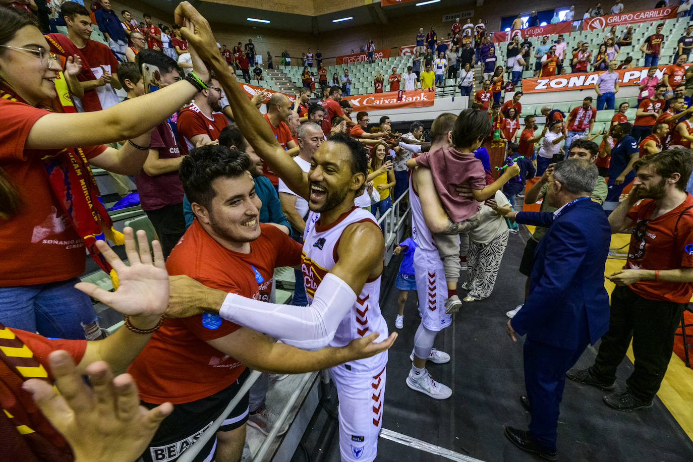 La victoria del UCAM Murcia ante el Surne Bilbao, en imágenes