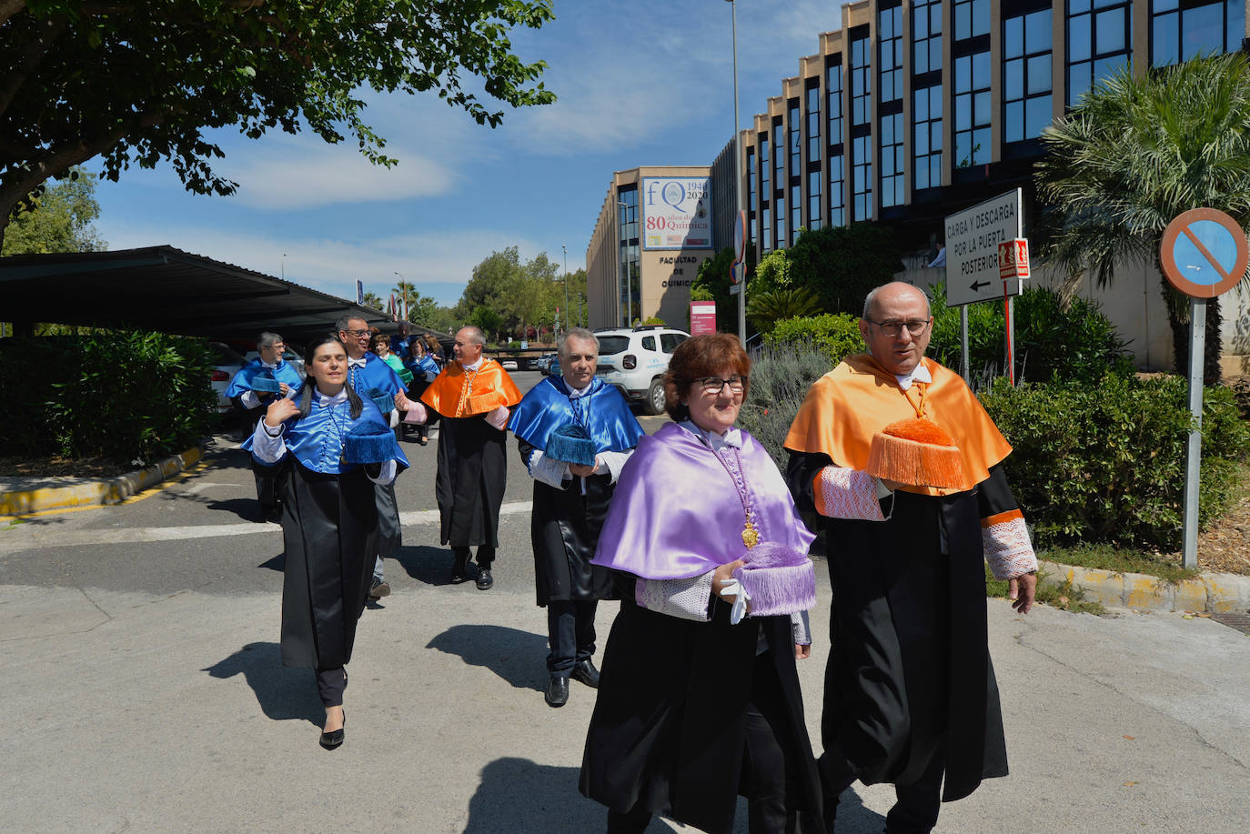 Investidura de los nuevos doctores honoris causa en la Facultad de Química de la UMU
