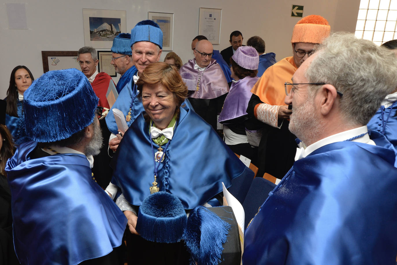 Investidura de los nuevos doctores honoris causa en la Facultad de Química de la UMU