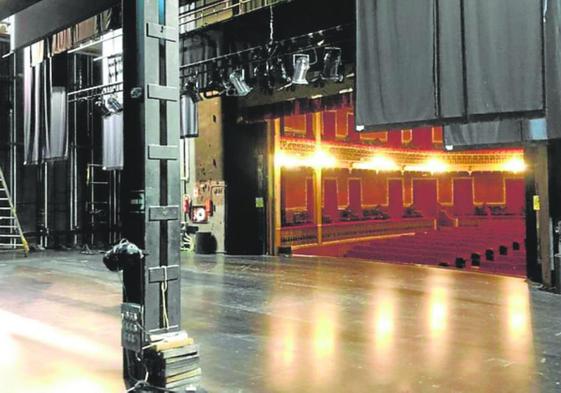 El escenario del Teatro Vico, en una imagen reciente.