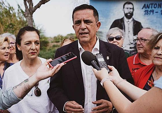 José Antonio Serrano, candidato del PSOE a la alcaldía de Murcia.