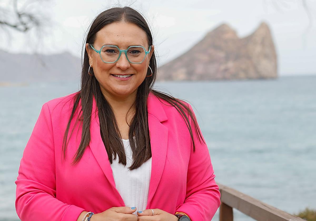 La candidata popular a la alcaldía de Águilas, Eva Reverte.