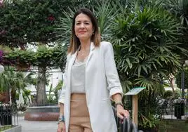 La alcaldesa y candidata socialista, Mari Carmen Moreno.