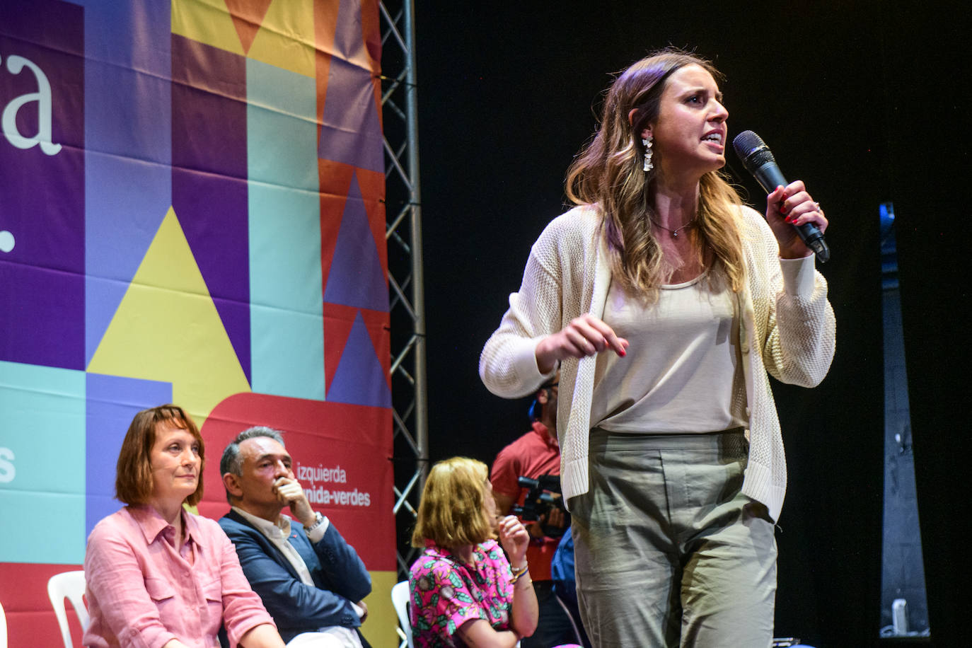 El acto de Irene Montero en Murcia, en imágenes