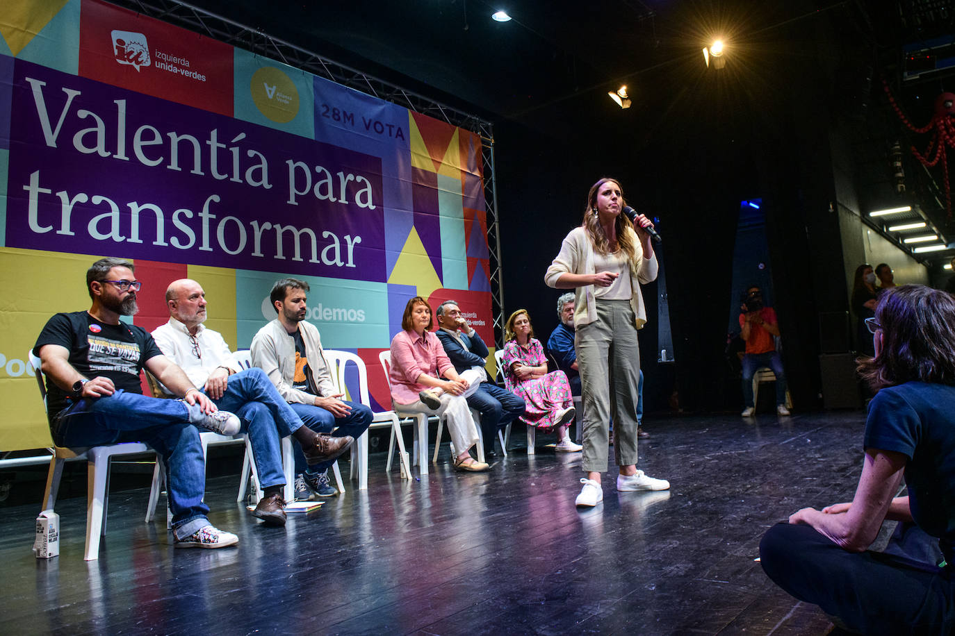 El acto de Irene Montero en Murcia, en imágenes