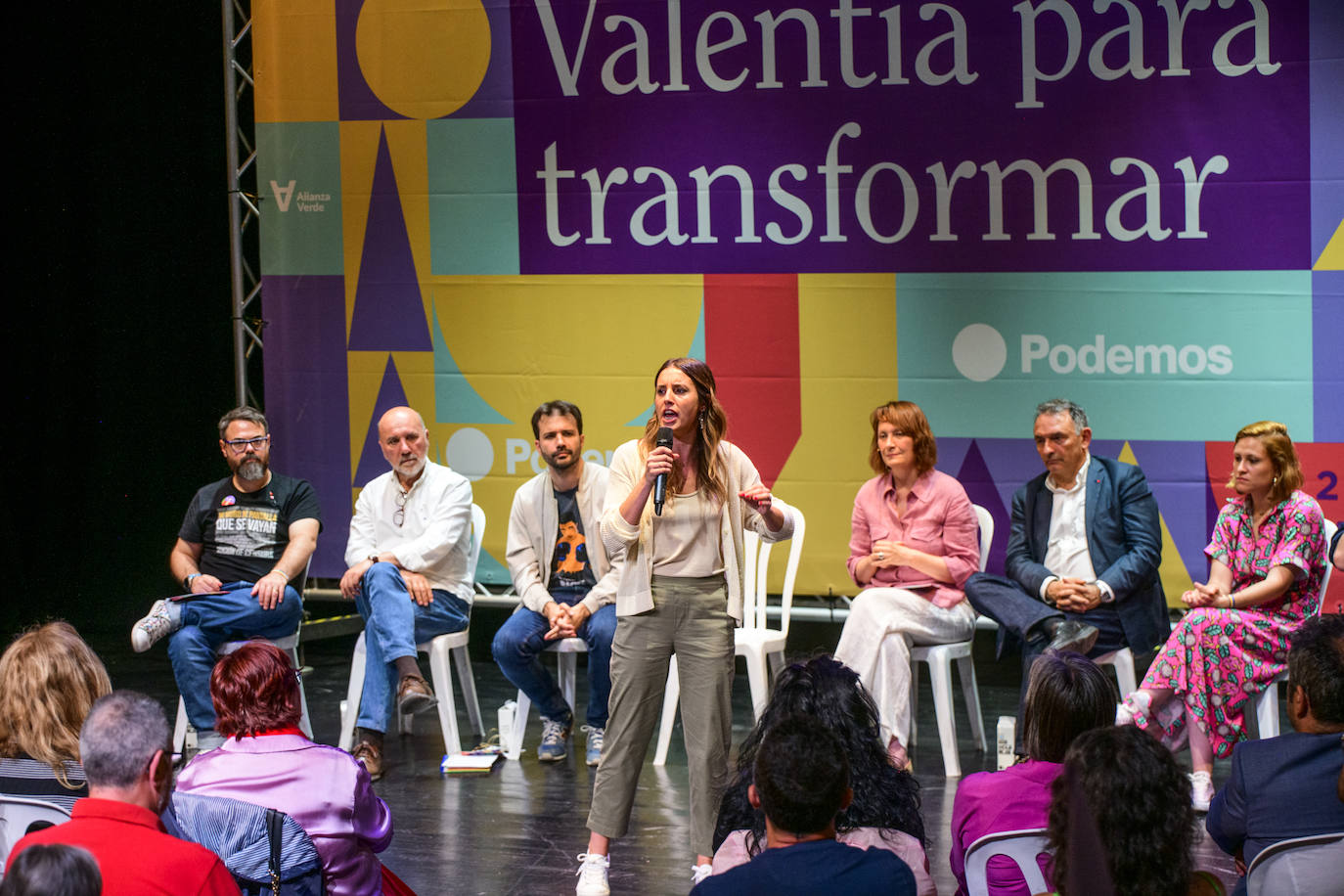El acto de Irene Montero en Murcia, en imágenes