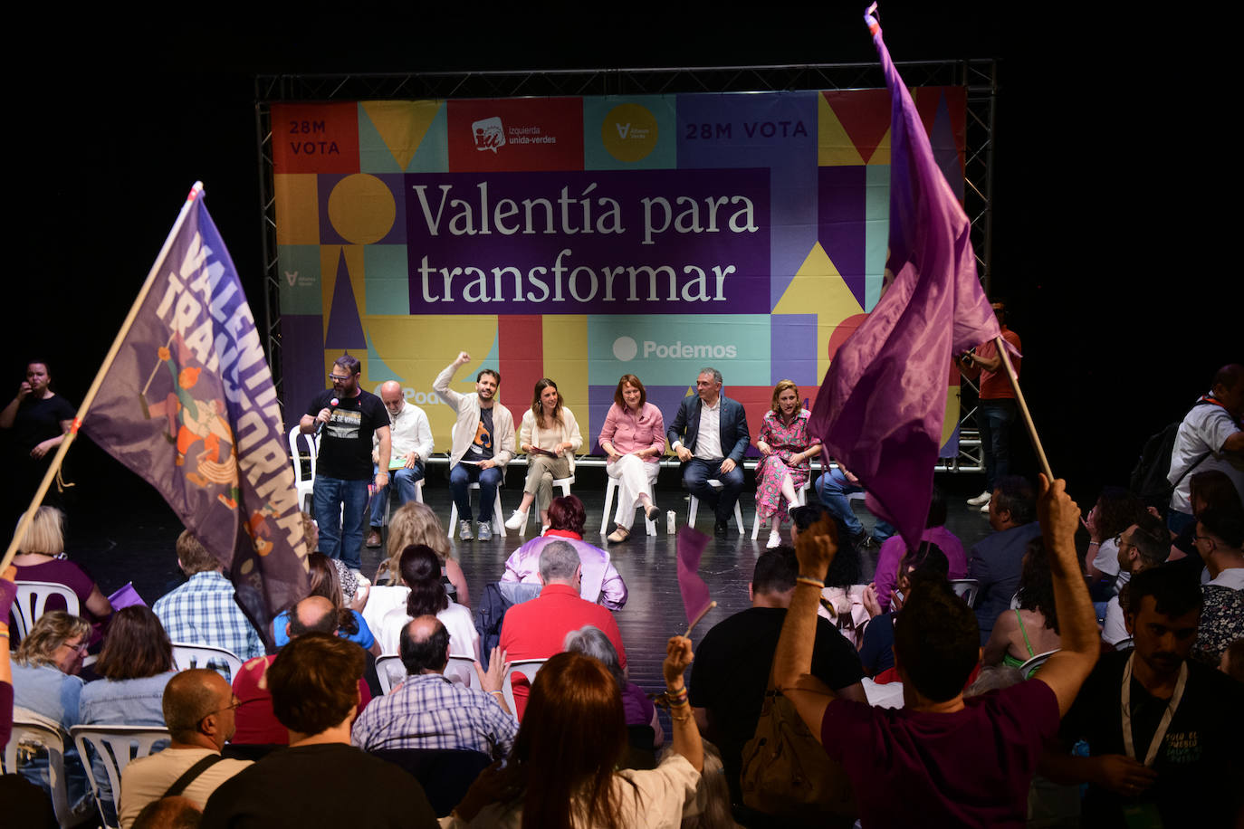 El acto de Irene Montero en Murcia, en imágenes
