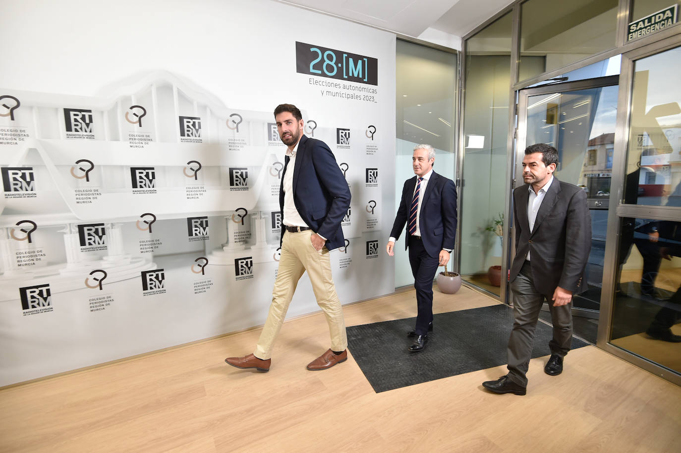 Las imágenes del debate electoral de la Región de Murcia