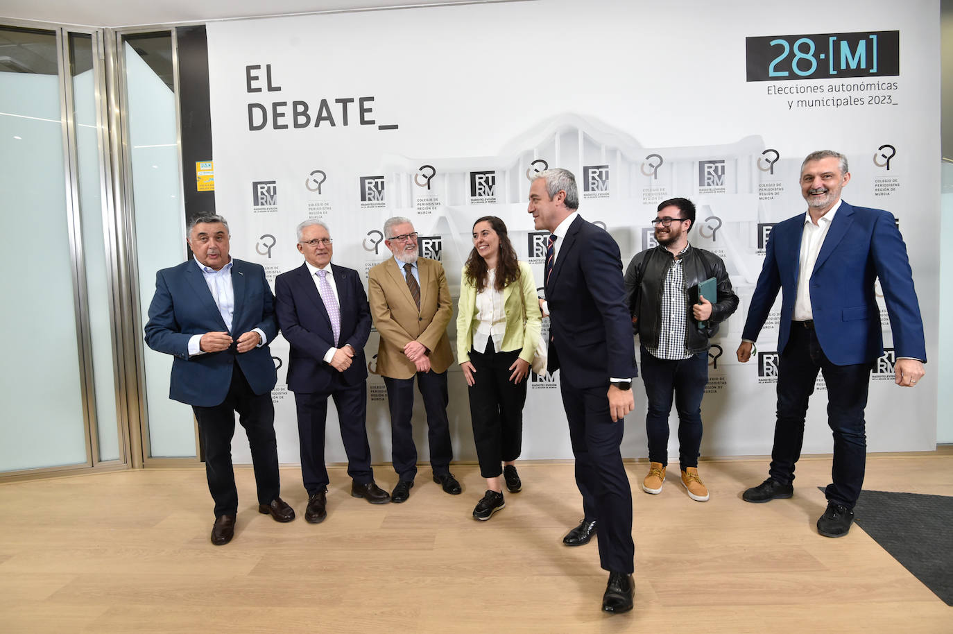 Las imágenes del debate electoral de la Región de Murcia
