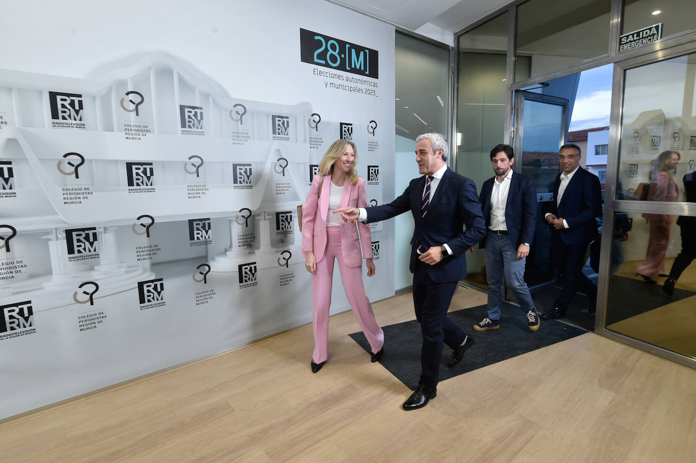 Las imágenes del debate electoral de la Región de Murcia