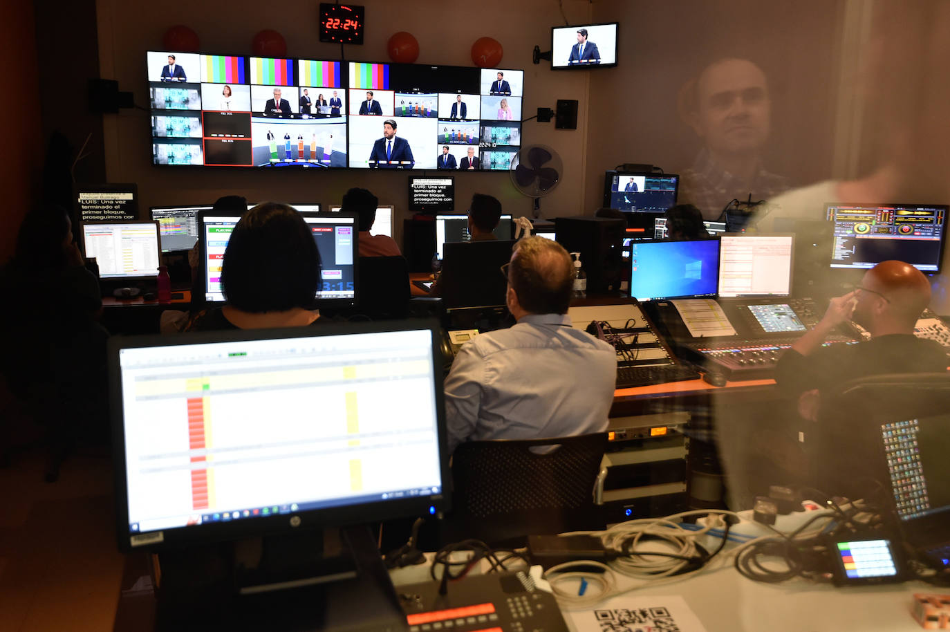 Las imágenes del debate electoral de la Región de Murcia