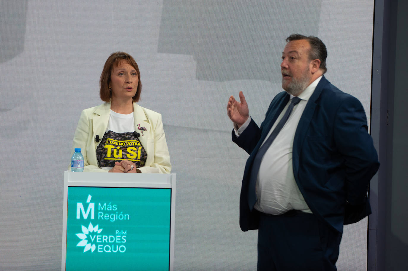 Las imágenes del debate electoral de la Región de Murcia
