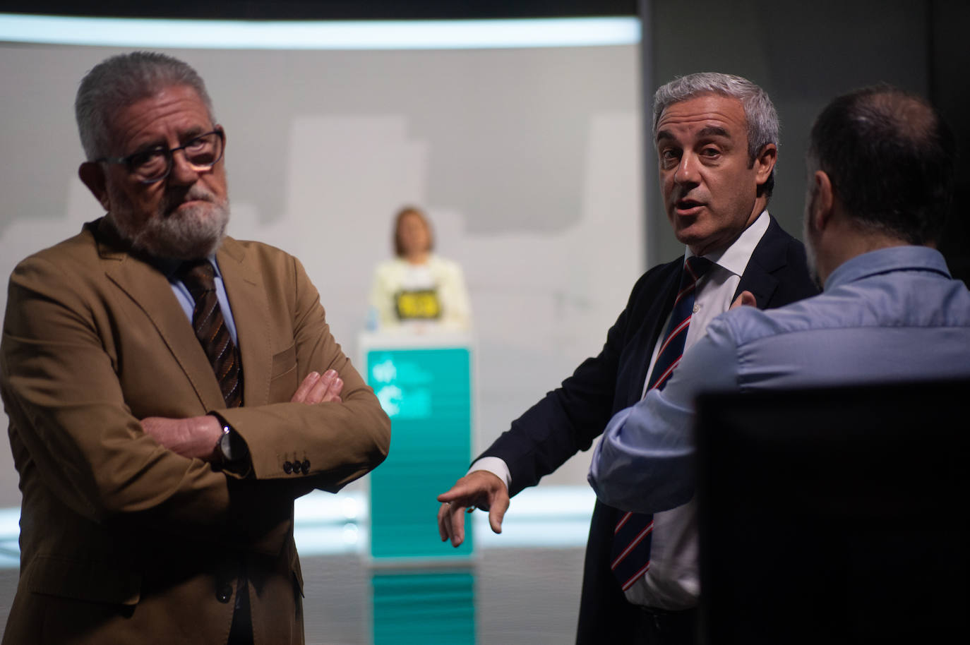 Las imágenes del debate electoral de la Región de Murcia