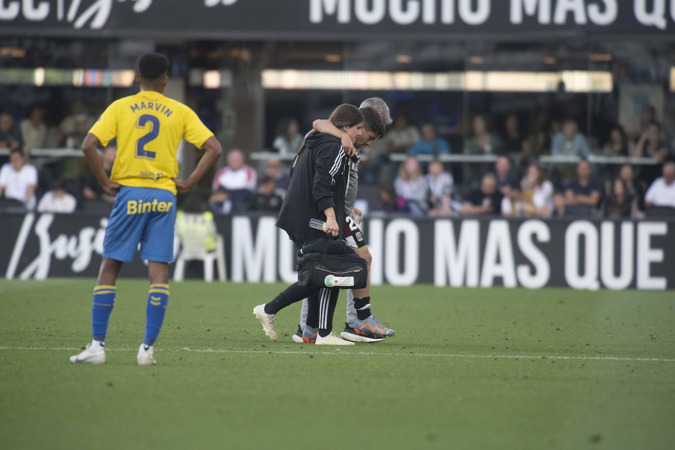 La derrota el Cartagena frente a Las Palmas, en imágenes