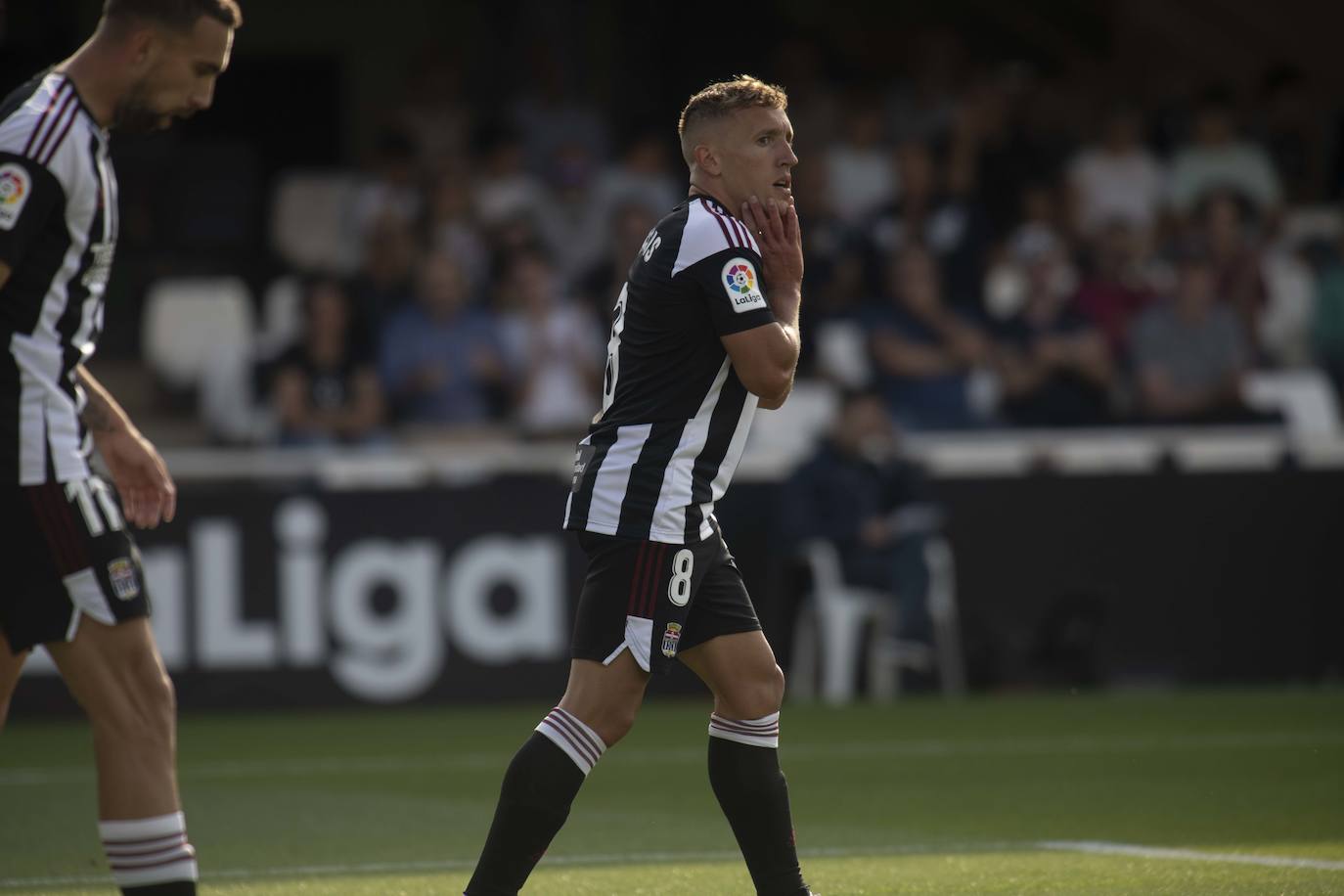 La derrota el Cartagena frente a Las Palmas, en imágenes