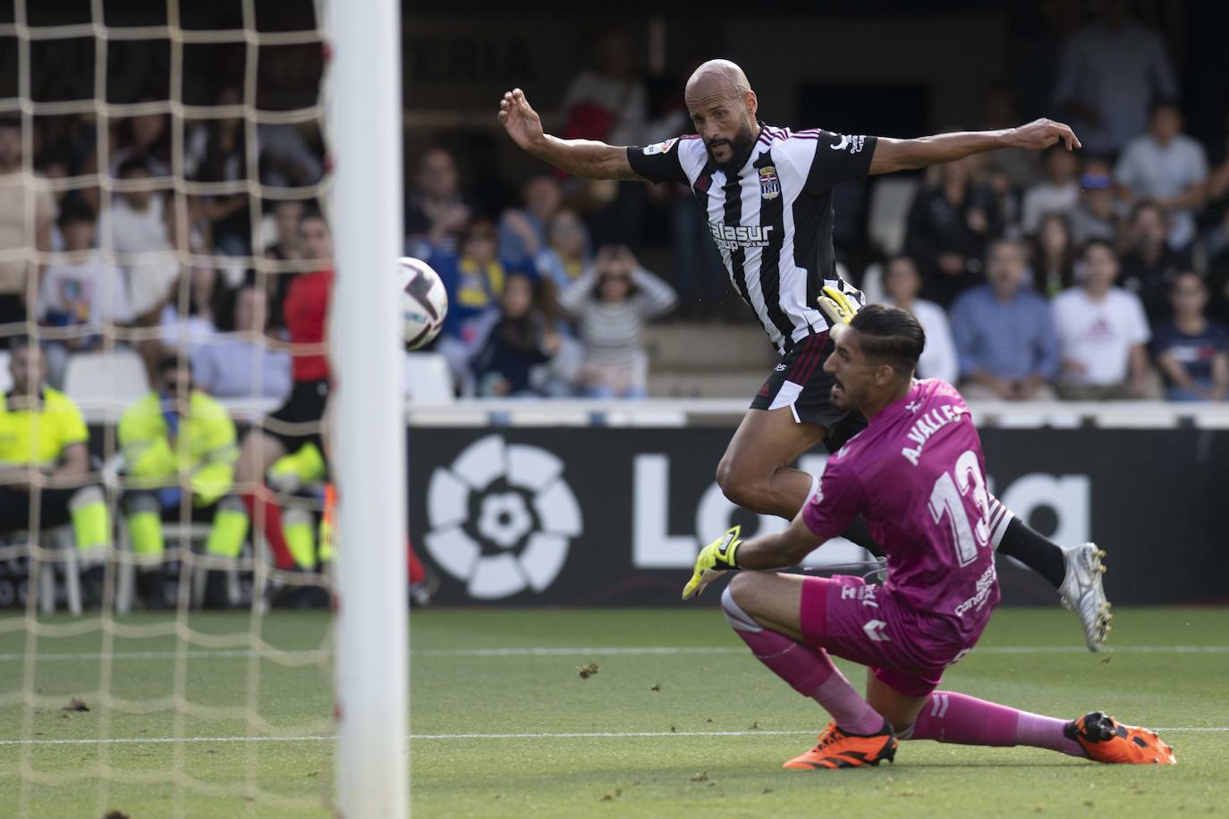 La derrota el Cartagena frente a Las Palmas, en imágenes