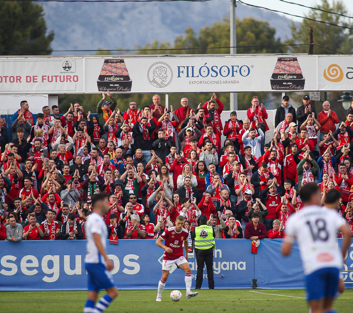 La victoria del Real Murcia contra el Alcoyano, en imágenes