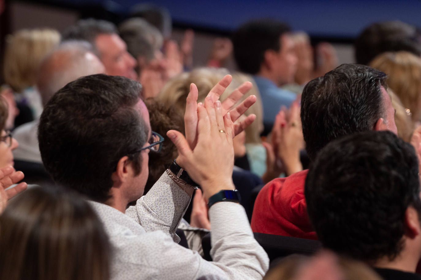 El mitin de Aznar, Miras y Ballesta en Murcia, en imágenes