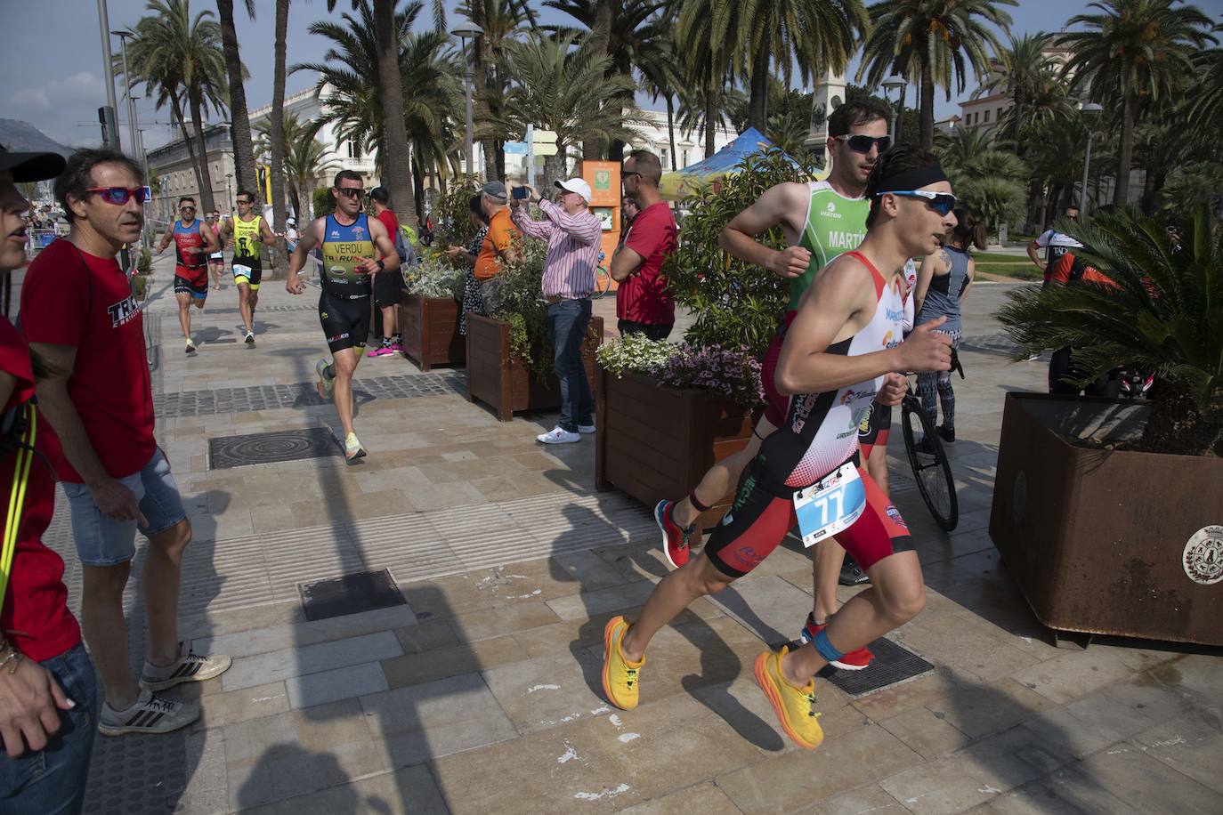 El XVI Triatlón Ciudad de Cartagena SERTRI, en imágenes