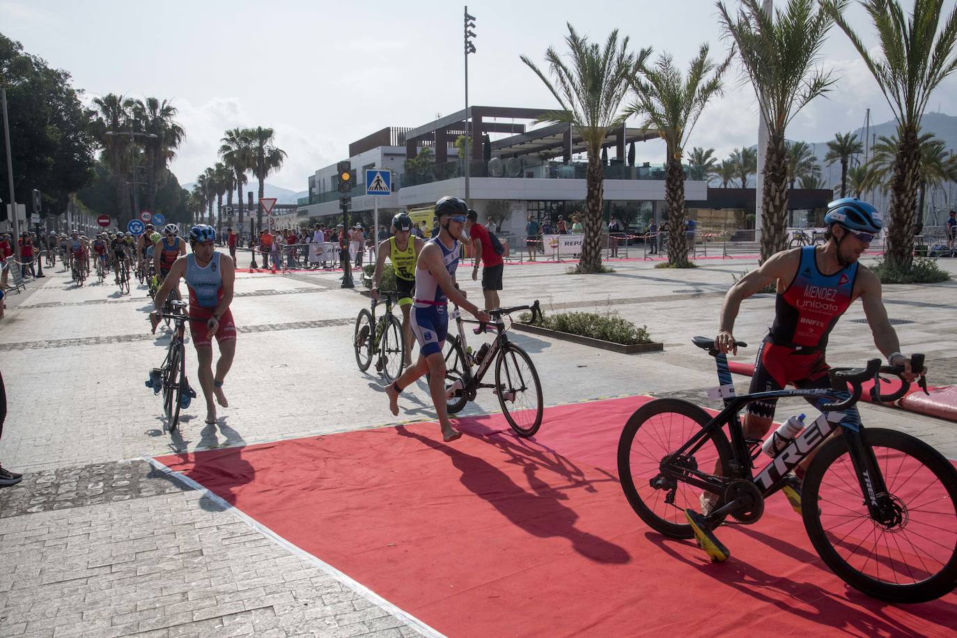 El XVI Triatlón Ciudad de Cartagena SERTRI, en imágenes