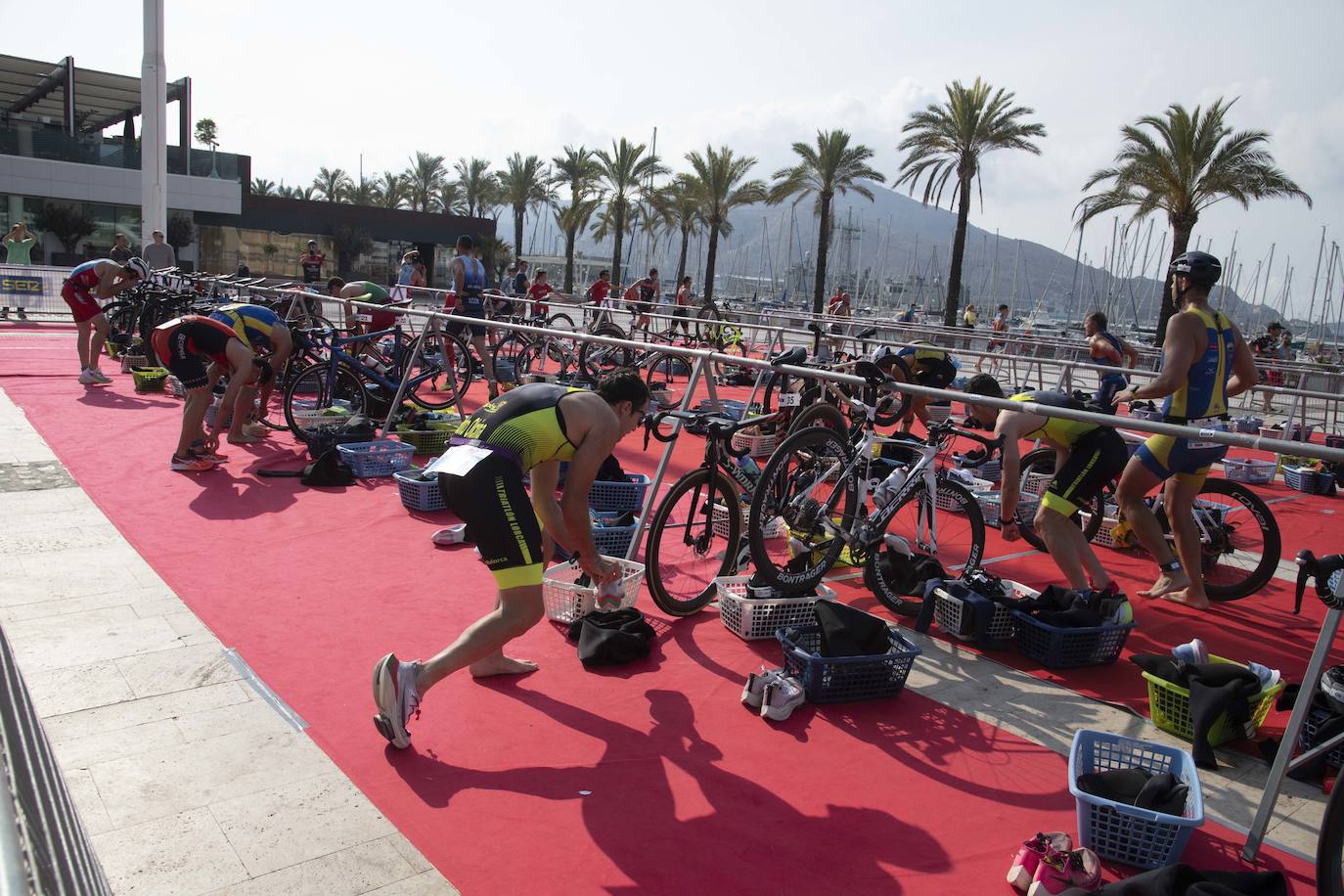 El XVI Triatlón Ciudad de Cartagena SERTRI, en imágenes