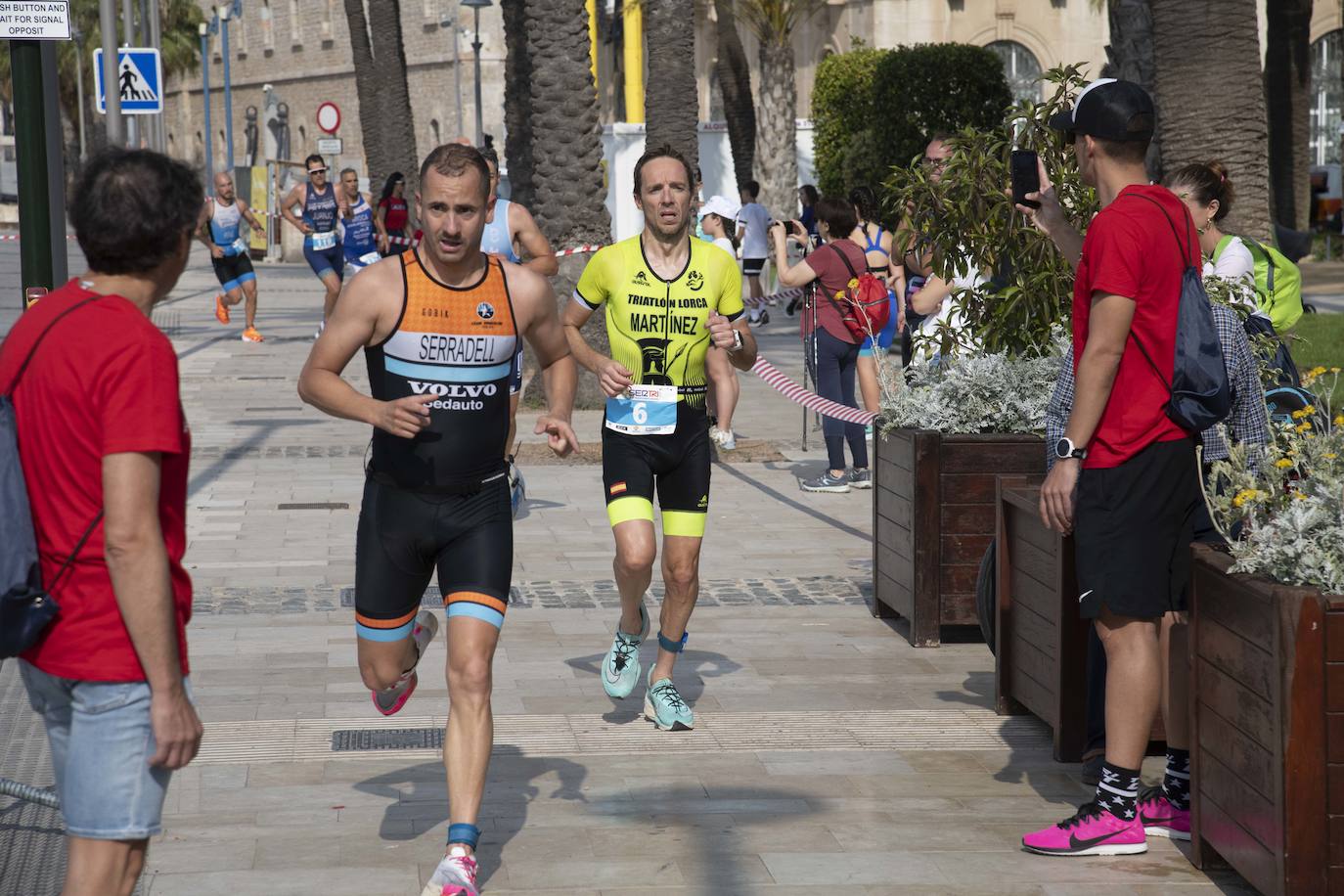 El XVI Triatlón Ciudad de Cartagena SERTRI, en imágenes
