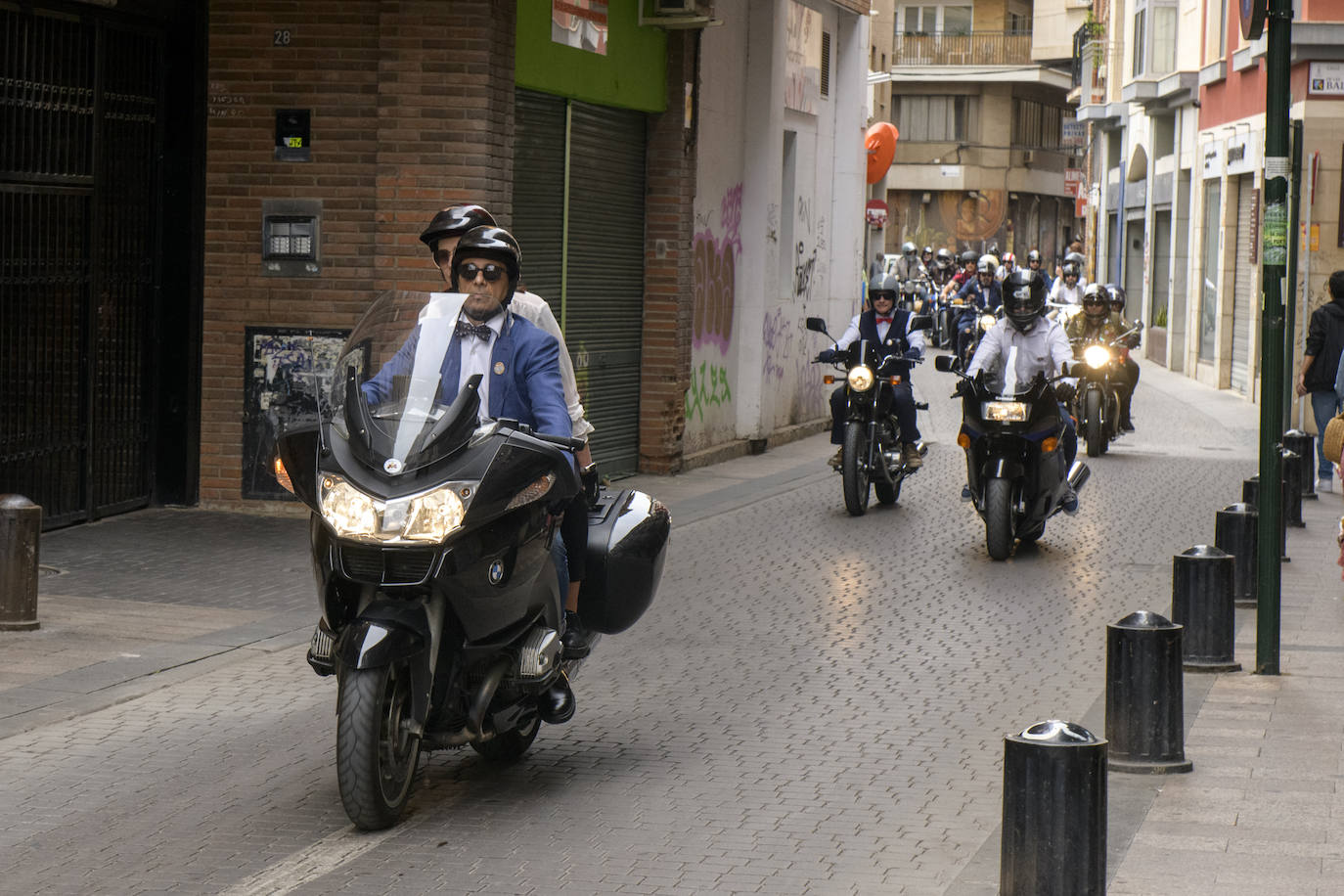 Las imágenes de la concentración de moteros en Santa Eulalia