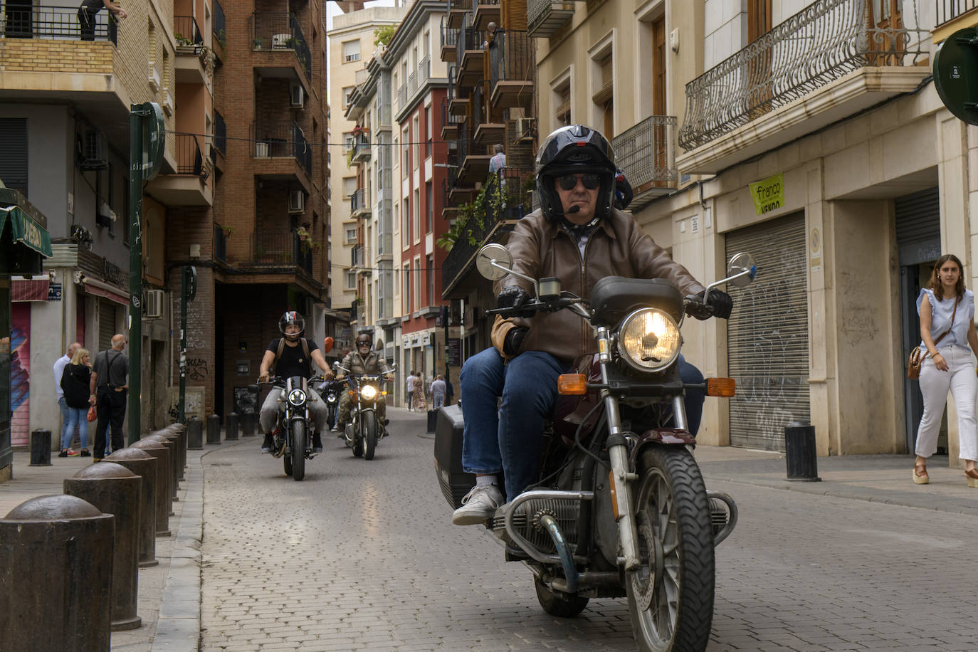Las imágenes de la concentración de moteros en Santa Eulalia