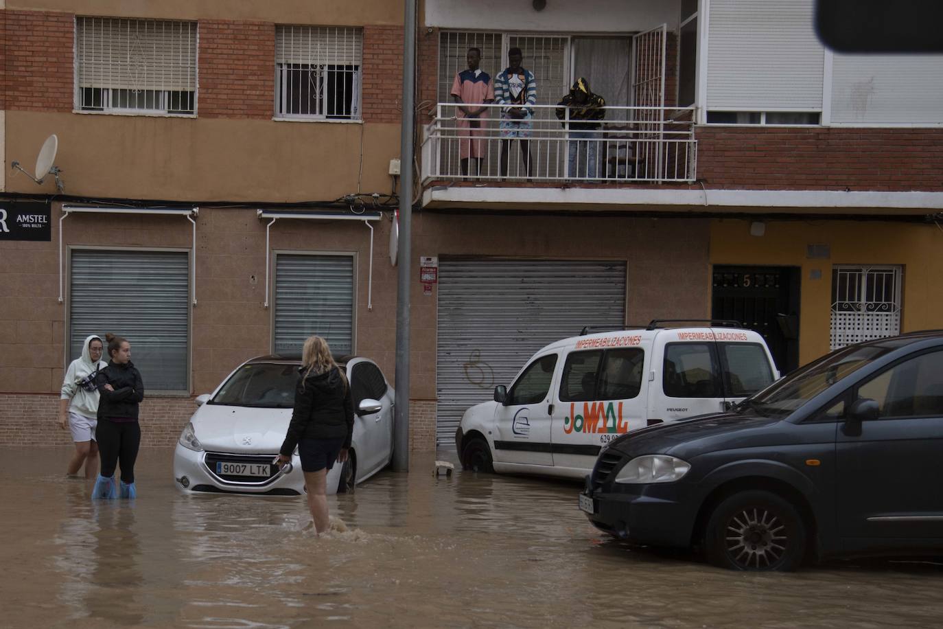 Los efectos de la DANA en Cartagena, en imágenes