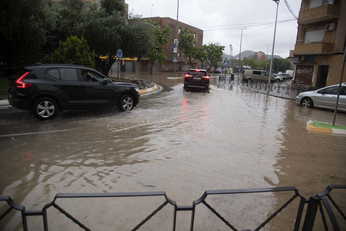 Los efectos de la DANA en Cartagena, en imágenes