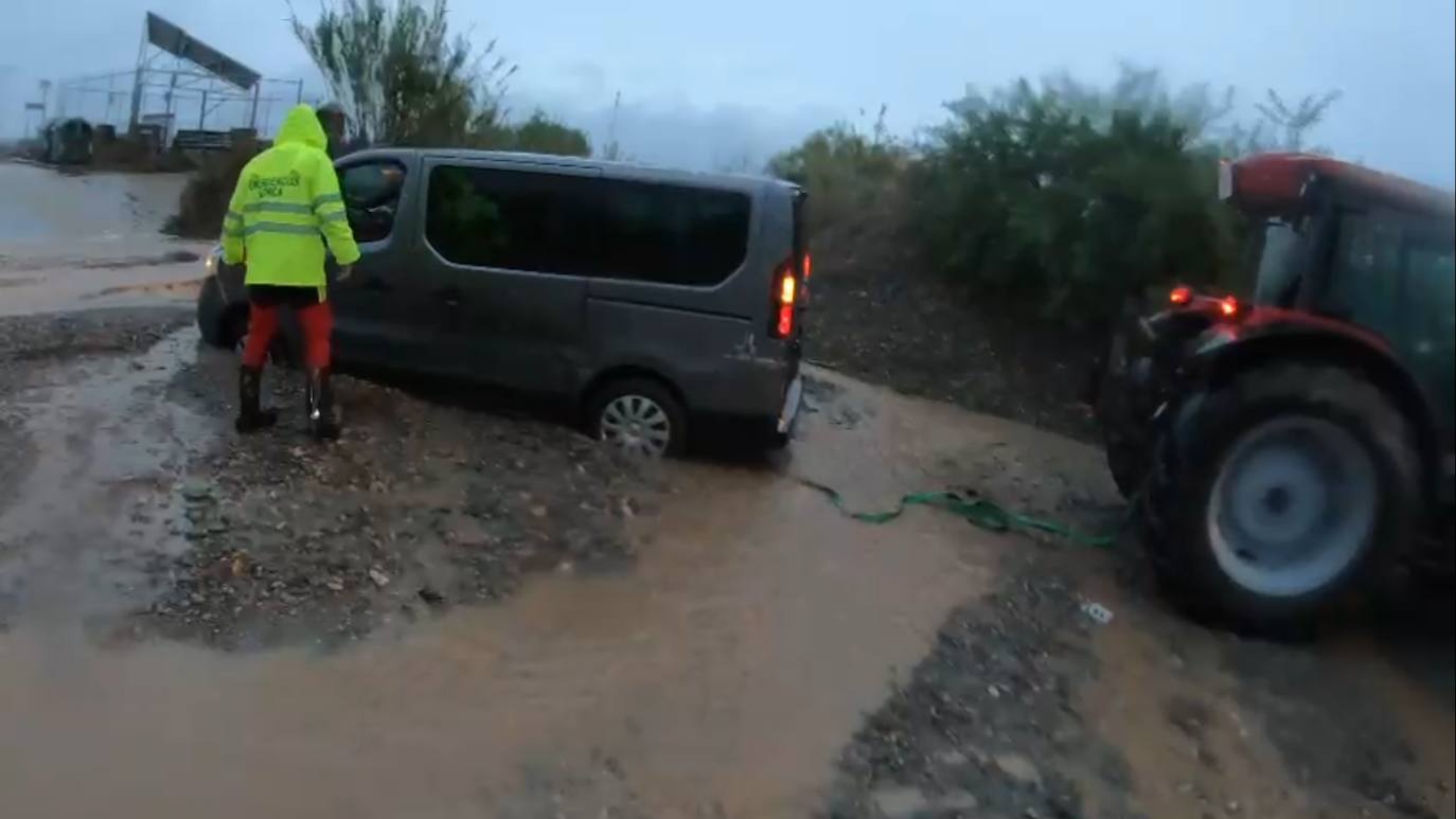 Galería: Los estragos de la lluvia en la Región de Murcia