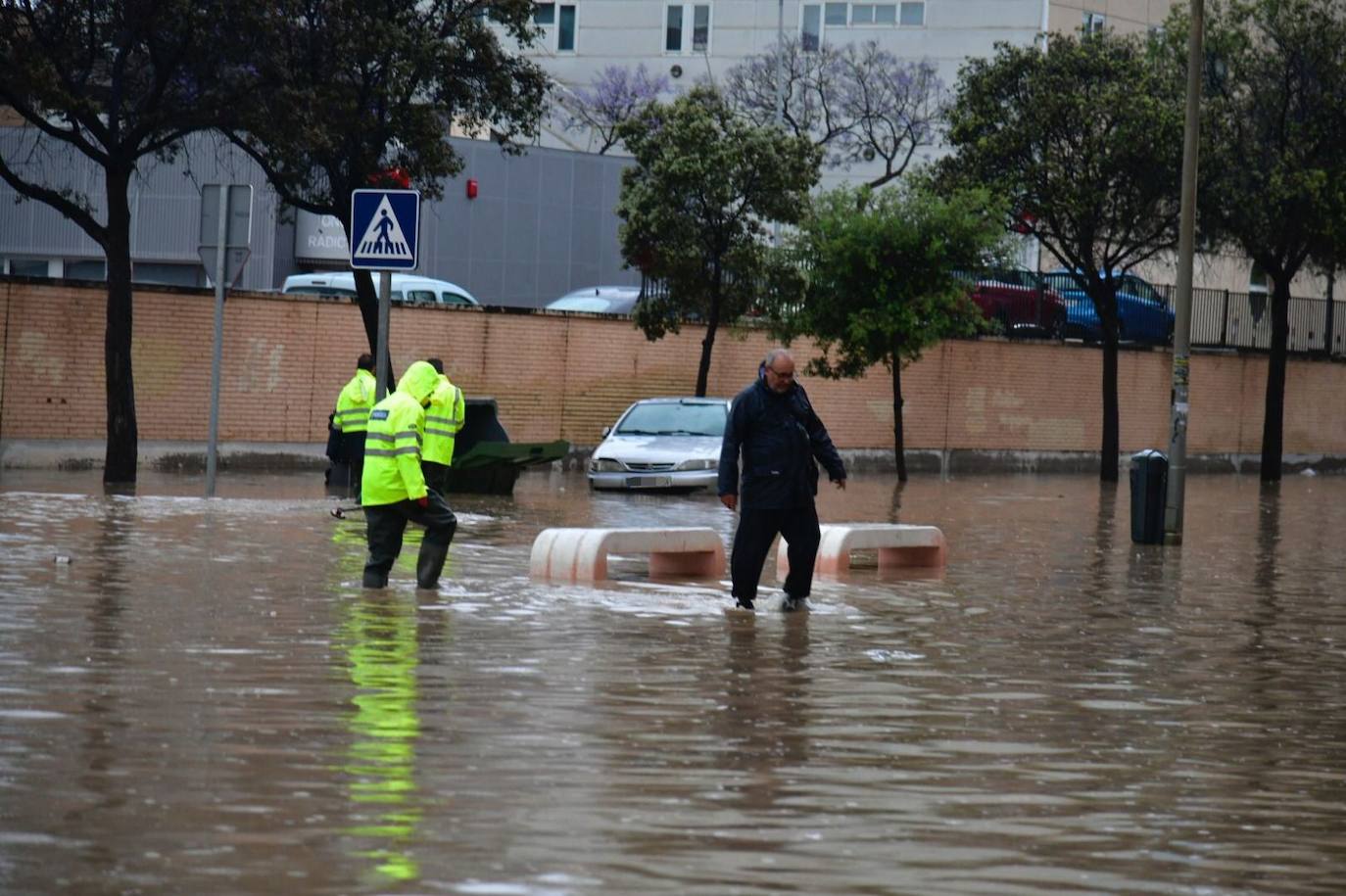 Los efectos de la DANA en Cartagena, en imágenes