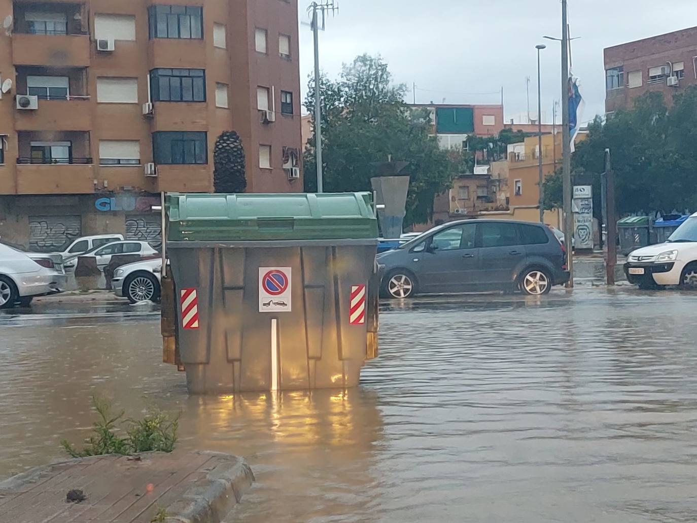 Los efectos de la DANA en Cartagena, en imágenes