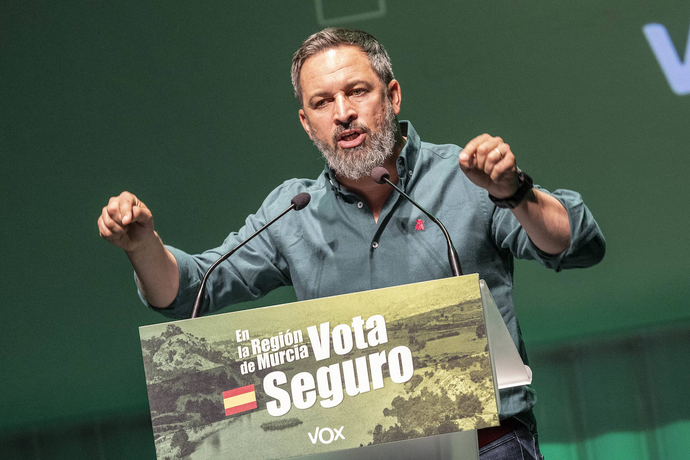 Las imágenes del mitin de Vox en Cartagena