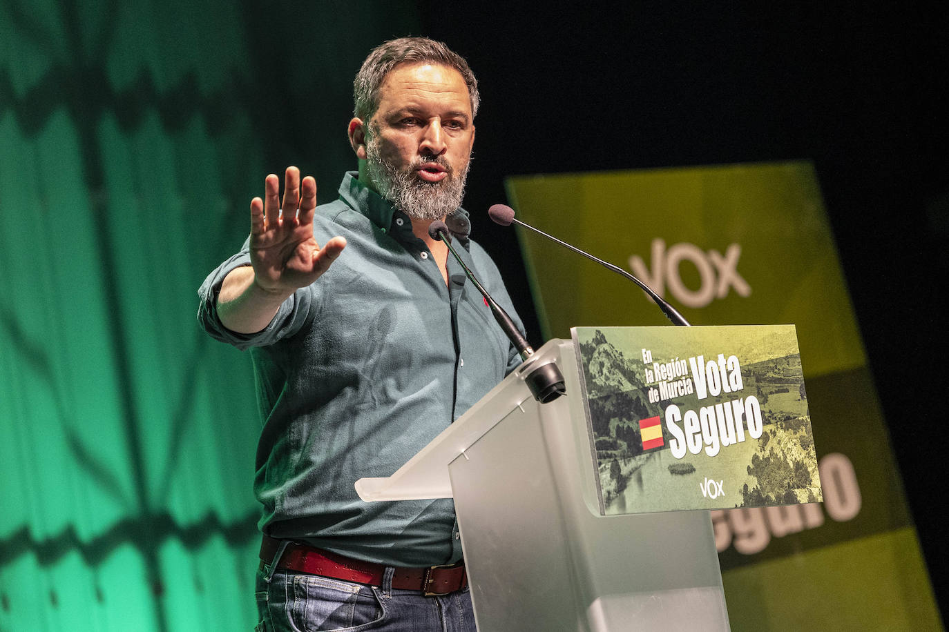 Las imágenes del mitin de Vox en Cartagena