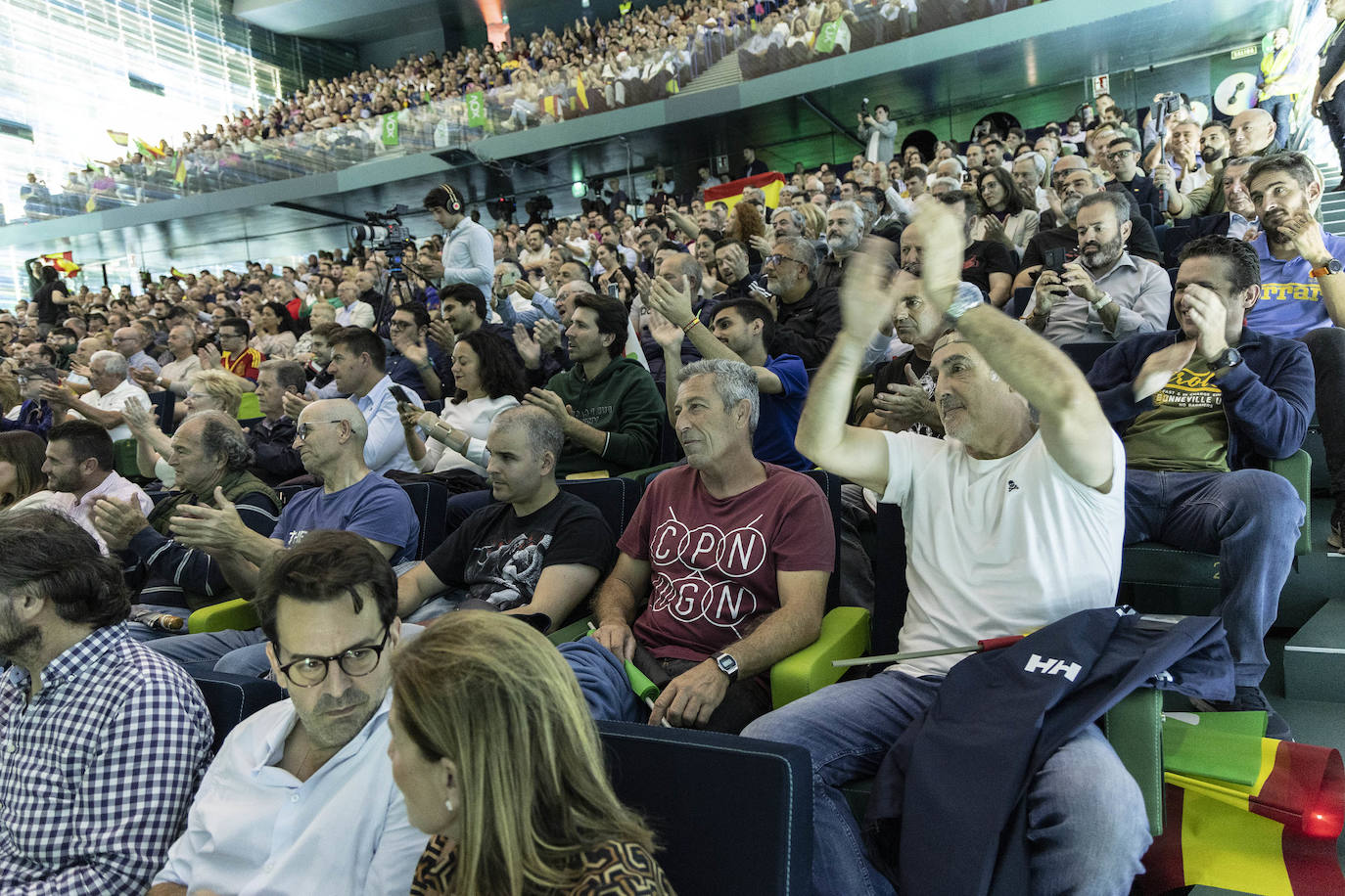 Las imágenes del mitin de Vox en Cartagena