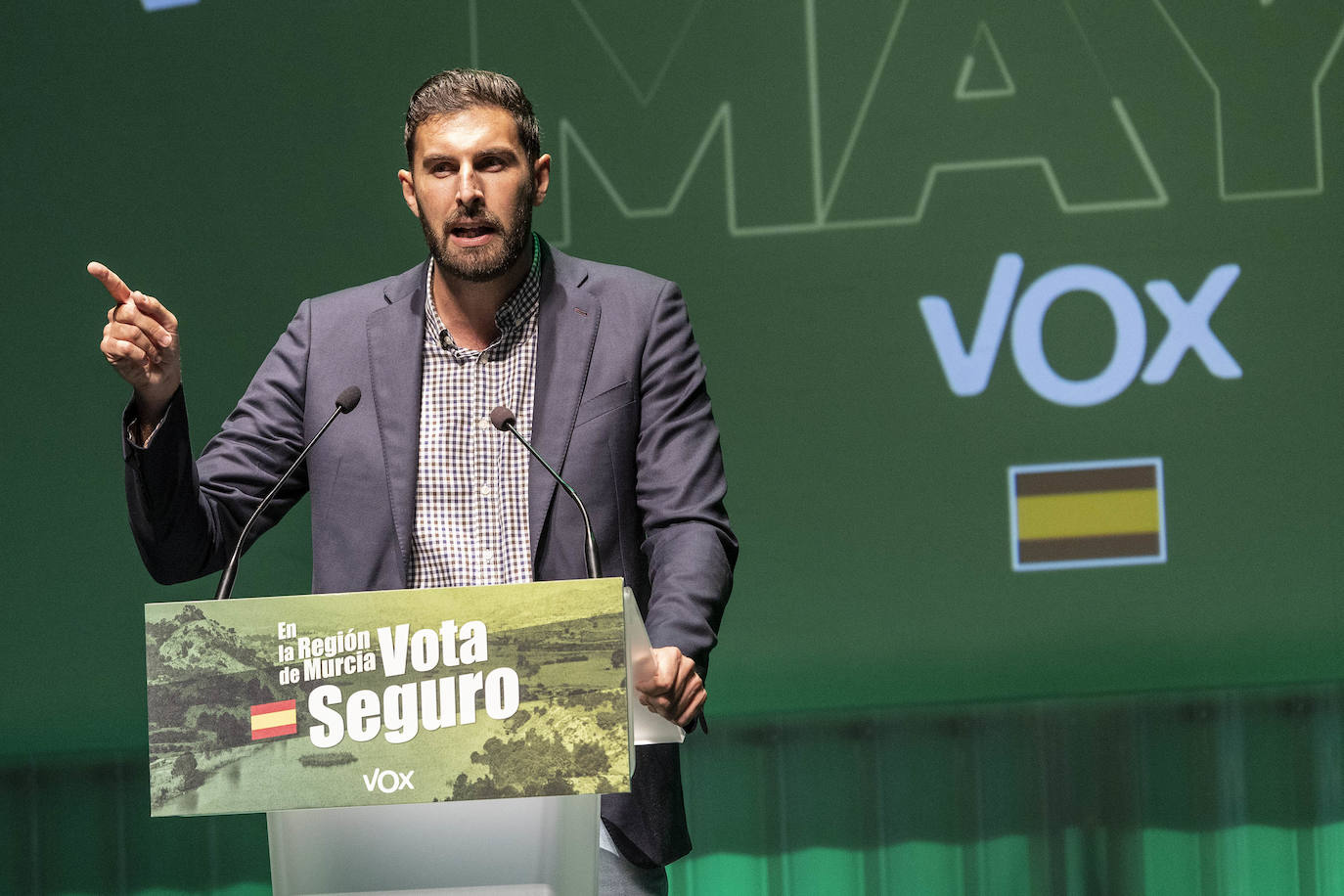 Las imágenes del mitin de Vox en Cartagena