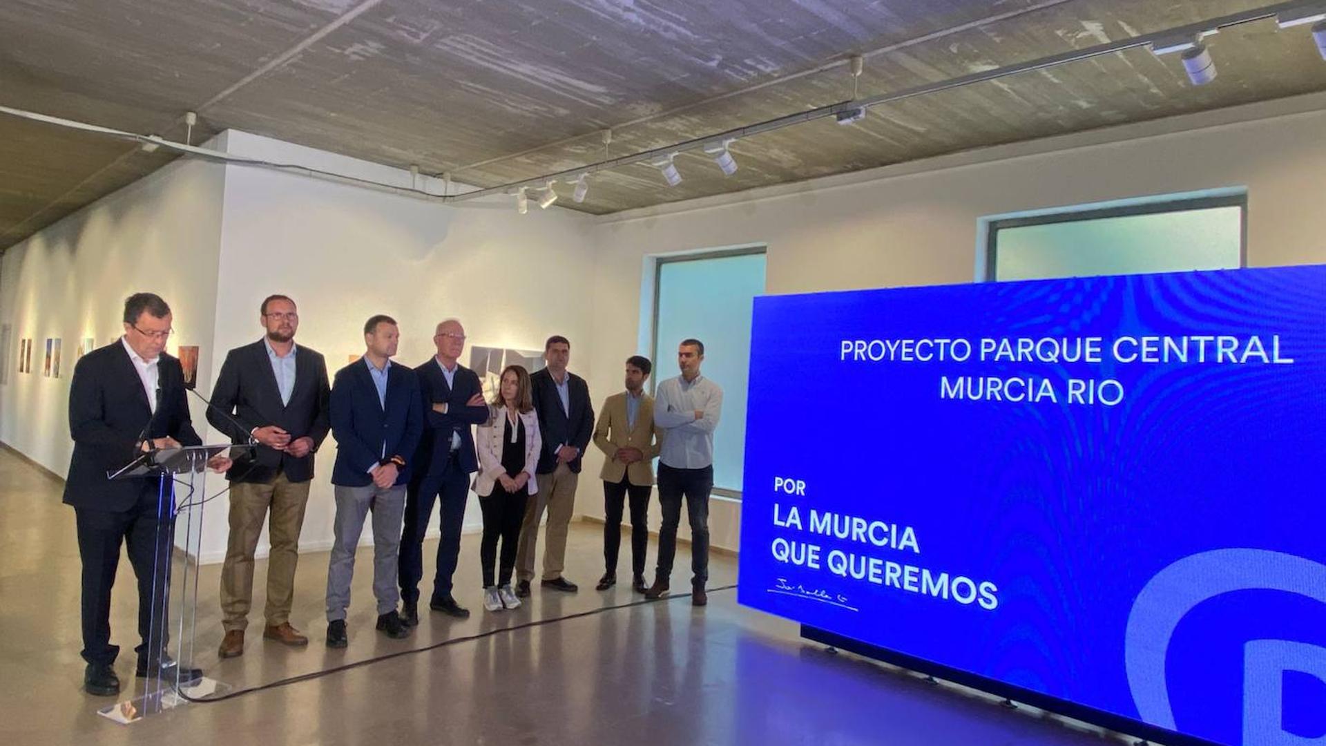 Ballesta promises to recover the Murcia Río project with a large park around Segura