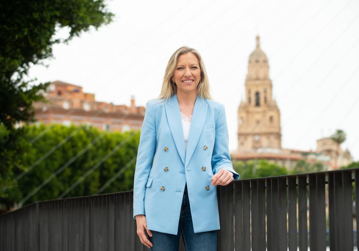 La candidata a la presidencia de la Comunidad por Ciudadanos, María José Ros.