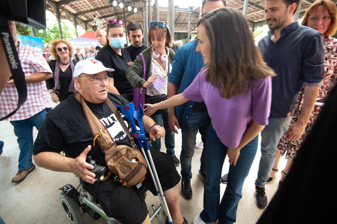Visita de Ione Belarra a Murcia, en imágenes