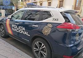 Un vehículo de la Policía Nacional.