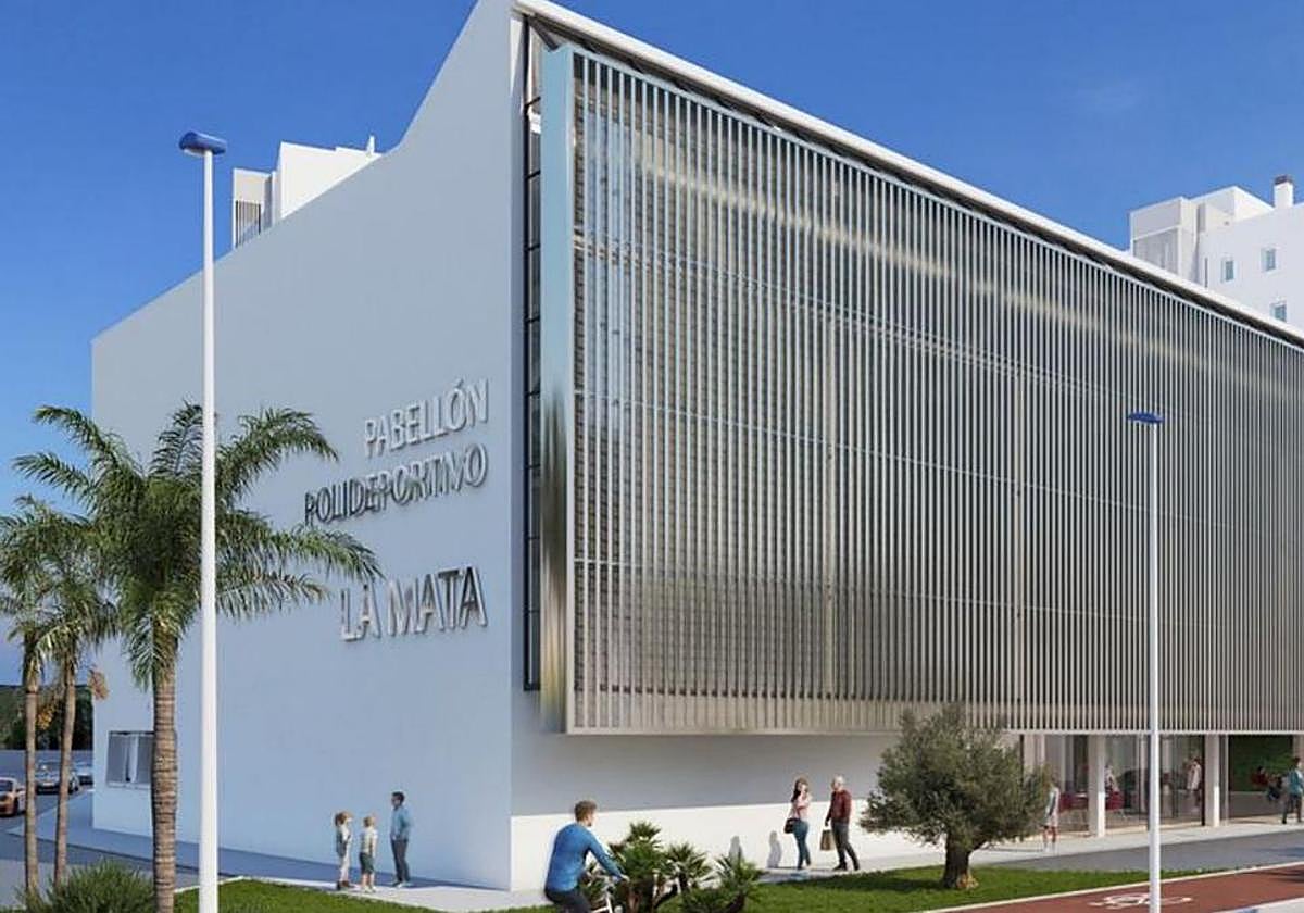Proyecto para el nuevo pabellón polideportivo de La Mata.