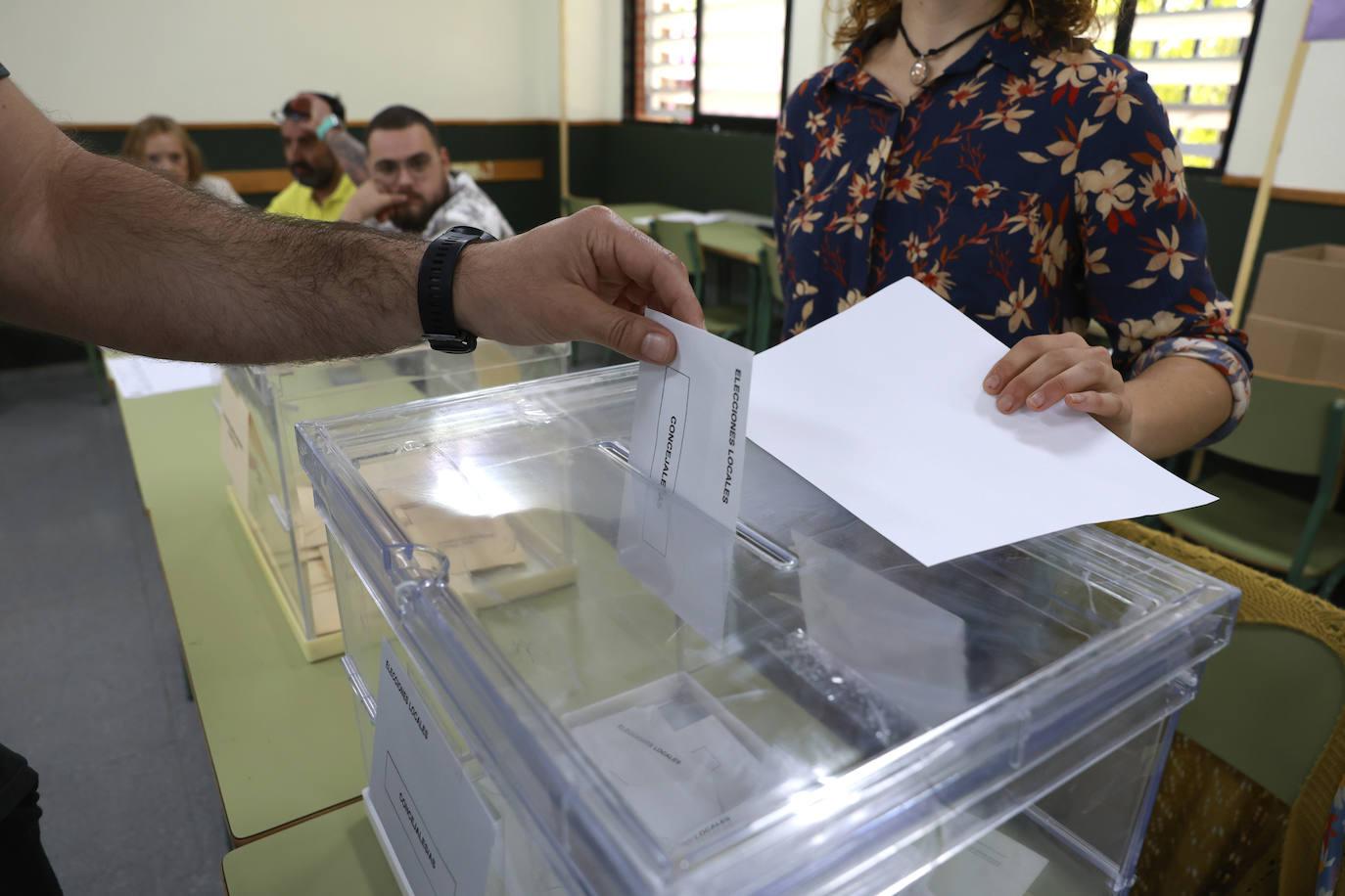 La jornada electoral, en imágenes