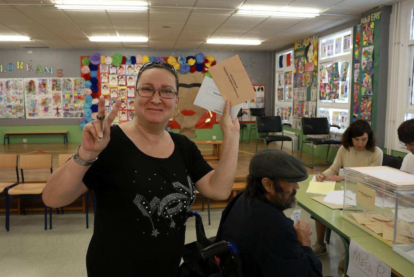 La jornada electoral, en imágenes