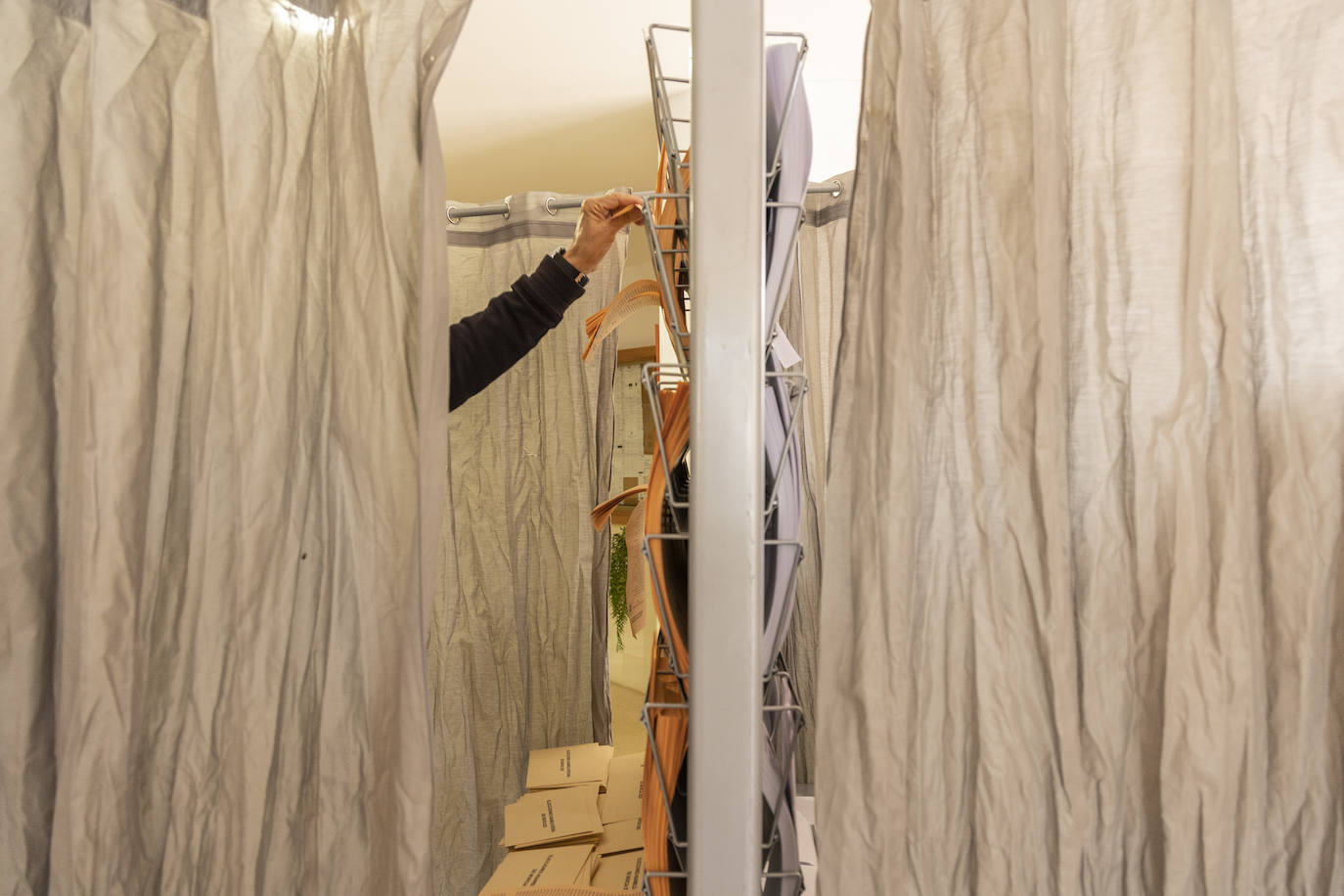 La jornada electoral, en imágenes