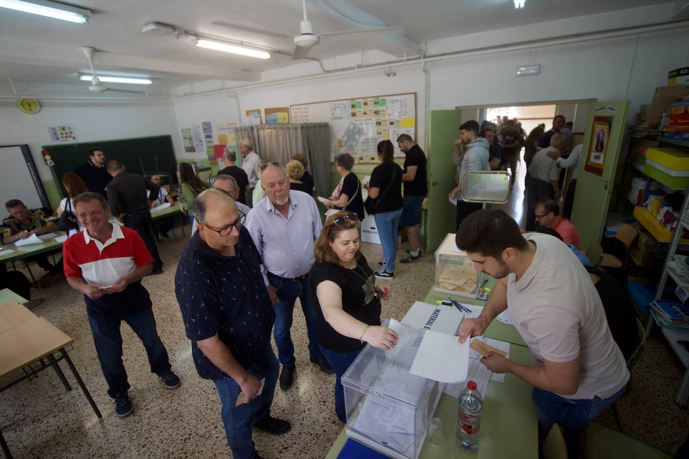 La jornada electoral, en imágenes