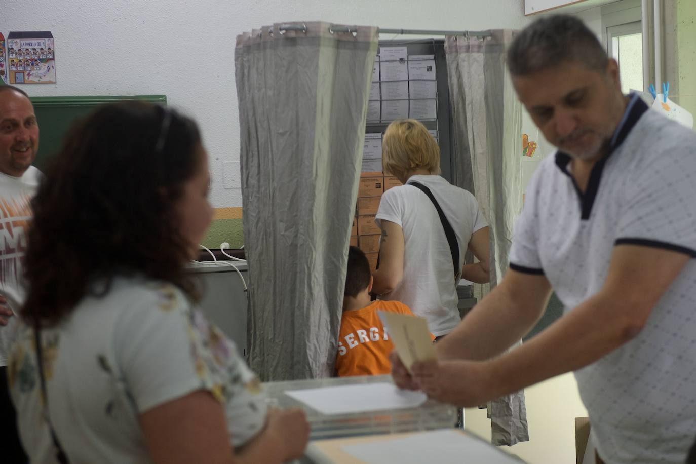 La jornada electoral, en imágenes