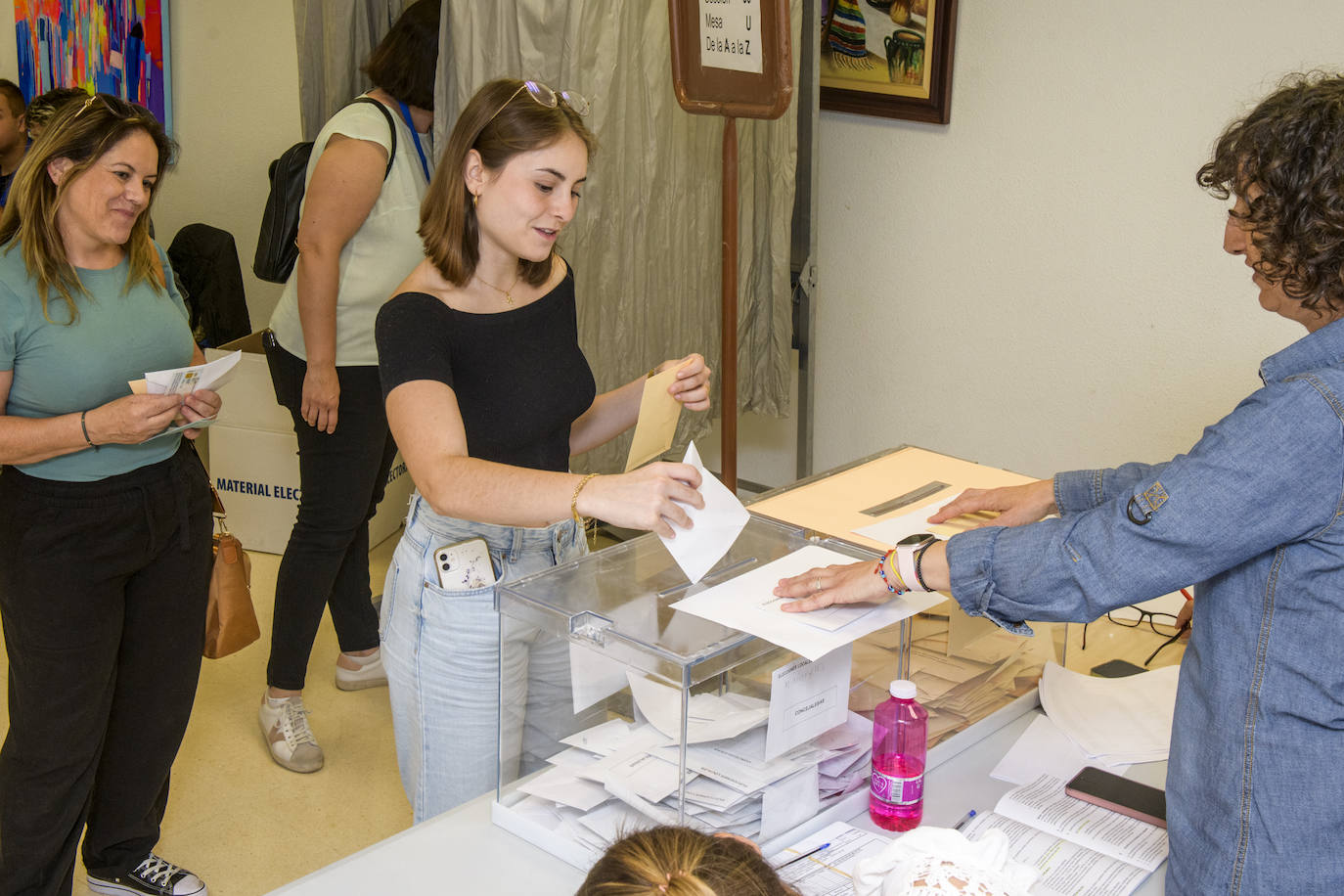 La jornada electoral, en imágenes